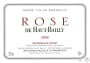 Chateau Haut-Bailly Rose 2006 Front Label