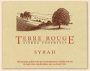 Terre Rouge Sierra Foothills Syrah 2001 Front Label