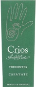 Crios de Susana Balbo Torrontes 2006 Front Label