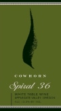 Cowhorn Spiral 36 White 2016 Front Label