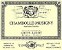 Louis Jadot Chambolle-Musigny 2003 Front Label