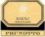 Prunotto Barolo 2003 Front Label