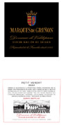 Marques de Grinon Dominio de Valdepusa Petit Verdot 2002 Front Label