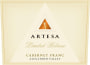Artesa Limited Release Cabernet Franc 2013 Front Label