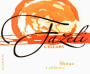 Fazeli Cellars Shiraz 2009 Front Label