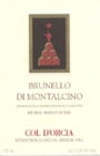 Col d'Orcia Brunello di Montalcino 2002 Front Label