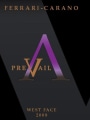 Ferrari-Carano Prevail West Face 2008 Front Label