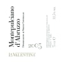 La Valentina Montepulciano d'Abruzzo 2005 Front Label