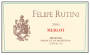 Rutini Merlot 2004 Front Label