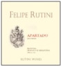 Rutini Apartado 2002 Front Label