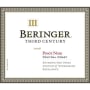 Beringer Third Century Pinot Noir 2006 Front Label
