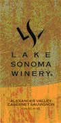 Lake Sonoma Winery Alexander Valley Cabernet Sauvignon 2004 Front Label