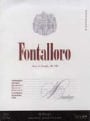 Felsina Fontalloro 2001 Front Label
