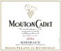 Mouton Cadet Rouge 2004 Front Label