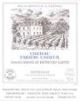 Chateau Paradis Casseuil Bordeaux Rouge 2004 Front Label