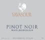 Vavasour Pinot Noir 2004 Front Label