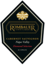 Rombauer Diamond Selection Cabernet Sauvignon 2001 Front Label