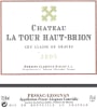 Chateau La Mission Haut-Brion Chateau La Tour Haut-Brion 2005 Front Label