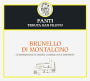 Fanti Brunello di Montalcino 2002 Front Label