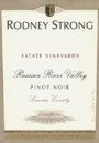 Rodney Strong Estate Pinot Noir 2006 Front Label