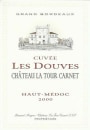 Chateau La Tour Carnet Cuvee Les Douves 2000 Front Label