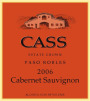 Cass Winery Cabernet Sauvignon 2006 Front Label