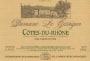Louis Bernard Cotes du Rhone Domaine le Garrigon 2006 Front Label
