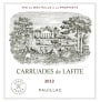 Chateau Lafite Rothschild Carruades de Lafite 2012 Front Label
