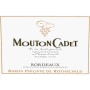 Mouton Cadet Rouge 2005 Front Label