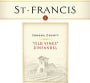 St. Francis Old Vines Zinfandel 2005 Front Label