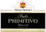 Feudo Monaci Primitivo 2005 Front Label