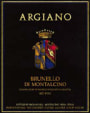 Argiano Brunello di Montalcino 2002 Front Label