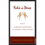 Folie a Deux Cabernet Sauvignon 2005 Front Label
