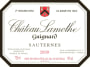 Ch. Lamothe Guignard  2009 Front Label