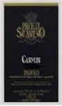 Paolo Scavino Barolo Cannubi 2003 Front Label