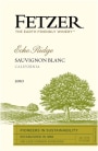 Fetzer Echo Ridge Valley Oaks Sauvignon Blanc 2010 Front Label