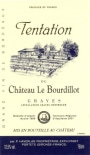 Chateau le Bourdillot Tentation du Chateau Le Bourdillot Rouge 2005 Front Label