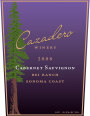 Cazadero Winery Bei Ranch Cabernet Sauvignon 2008 Front Label