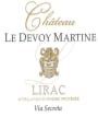Chateau Le Devoy Martine Via Secreta Rouge 2014 Front Label