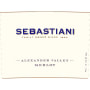 Sebastiani Alexander Valley Merlot 2005 Front Label