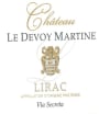 Chateau Le Devoy Martine Via Secreta Blanc 2012 Front Label