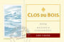 Clos du Bois Dry Creek Reserve Zinfandel 2004 Front Label