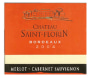 Chateau Saint-Florin Bordeaux Rouge 2004 Front Label