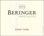 Beringer Napa Pinot Noir 2006 Front Label