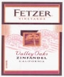 Fetzer Valley Oaks Zinfandel 2007 Front Label