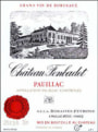 Chateau Fonbadet  2004 Front Label