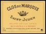 Clos du Marquis  2013 Front Label