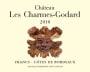 Chateau Les Charmes-Godard Blanc 2010 Front Label