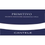 Cantele Primitivo 2005 Front Label