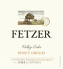 Fetzer Valley Oaks Pinot Grigio 2014 Front Label